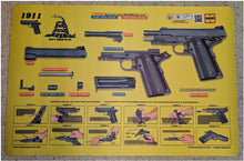 . 1911 - We the People - Padded Gun Cleaning Mat by Tactical Atlas - Tactical Atlas