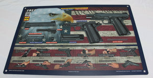 Land of the Free 1911 Padded Gun Cleaning Mat by Tactical Atlas - Tactical Atlas