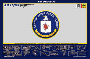 The CIA M4 Padded Gun Cleaning Mat by Tactical Atlas - Tactical Atlas