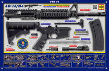 The FBI M4 Padded Gun Cleaning Mat by Tactical Atlas - Tactical Atlas