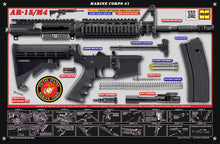 The United States Marine Corps M4 Padded Gun Cleaning Mat by Tactical Atlas - Tactical Atlas