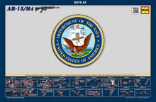 The United States Navy M4 Padded Gun Cleaning Mat by Tactical Atlas - Tactical Atlas