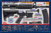 The United States Coast Guard M4 Padded Gun Cleaning Mat by Tactical Atlas - Tactical Atlas